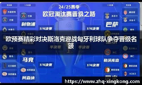 欧预赛精彩对决斯洛克迎战匈牙利球队争夺晋级名额